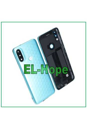 COPERCHIO BATTERIA ORIGINALE SERVICE MOTOROLA MOTO E20 XT-2155 POSTERIORE BLU