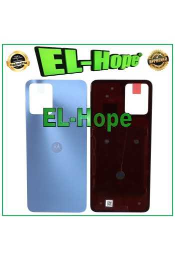 SCOCCA COPRI COPERCHIO BATTERIA ORIGINALE SERVICE MOTOROLA MOTO G13 XT2331 BLU