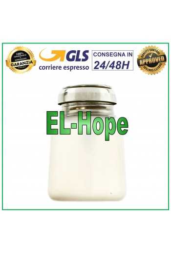 DISPENSER DOSATORE EROGATORE PER FLUSSANTE ALCOOL LIQUIDO ACETONE USO PUSH DOWN