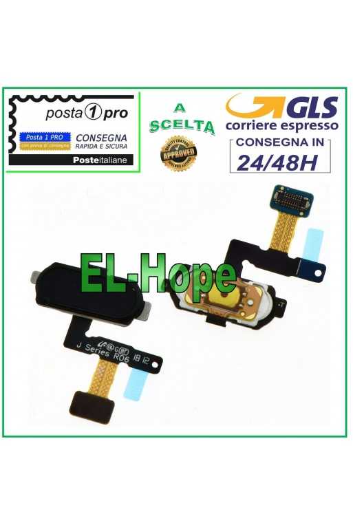 TASTO CENTRALE HOME SAMSUNG GALAXY J5 J7 2017 J530 J730 SENSORE IMPRONTA NERO TASTO CENTRALE HOME SAMSUNG GALAXY J5 J7 2017 J530 J730 SENSORE IMPRONTA NERO