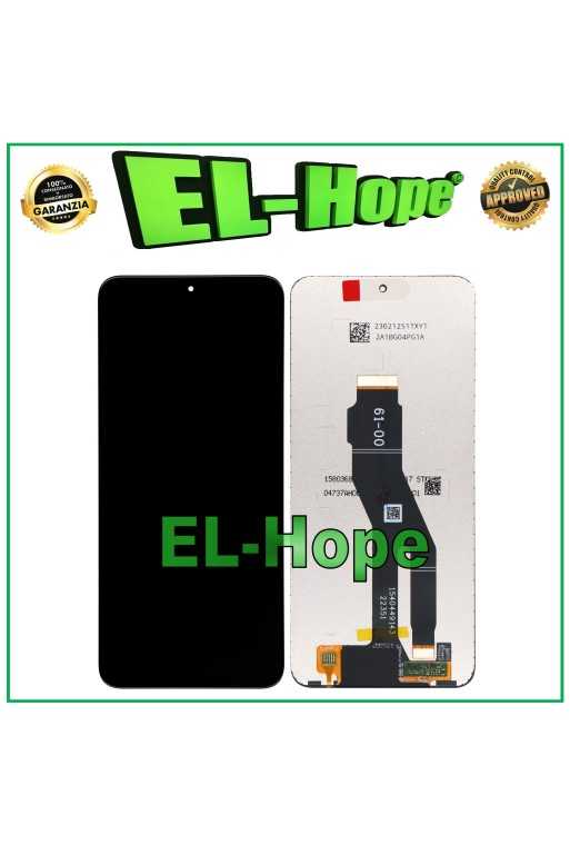 DISPLAY LCD PER HONOR X50i CRT-AN00 TOUCH SCREEN MONITOR SCHERMO VETRO NERO