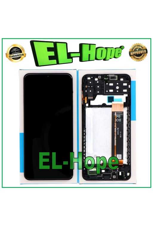 DISPLAY FRAME TOUCH PARI ORIGINALE SERVICE SAMSUNG GALAXY A13 4G SM-A135 F/M DISPLAY FRAME TOUCH PARI ORIGINALE SERVICE SAMSUNG GALAXY A13 4G SM-A135 F/M