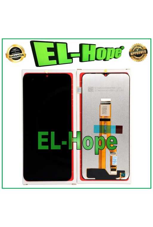 DISPLAY LCD + TOUCH SCREEN VETRO PARI ORIGINALE SERVICE PER HONOR X6A WDY-LX1 DISPLAY LCD + TOUCH SCREEN VETRO PARI ORIGINALE SERVICE PER HONOR X6A WDY-LX1