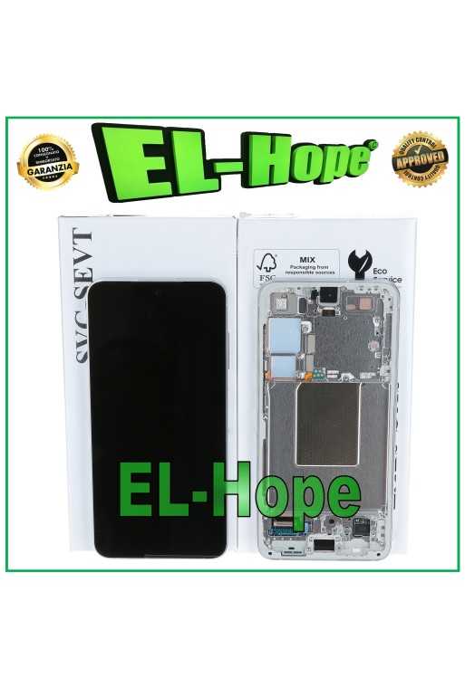 DISPLAY TOUCH + LCD ORIGINALE SAMSUNG GALAXY S24 5G 2024 SM-S921 MARBLE GRAY DISPLAY TOUCH + LCD ORIGINALE SAMSUNG GALAXY S24 5G 2024 SM-S921 MARBLE GRAY