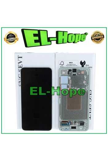 DISPLAY TOUCH + LCD ORIGINALE SAMSUNG GALAXY S24 5G 2024 SM-S921 JADE GREEN