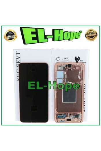 DISPLAY TOUCH LCD ORIGINALE SAMSUNG GALAXY S24 5G 2024 SM-S921 SANDSTONE ORANGE