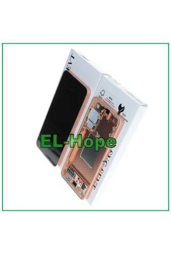 DISPLAY TOUCH LCD ORIGINALE SAMSUNG GALAXY S24 5G 2024 SM-S921 SANDSTONE ORANGE