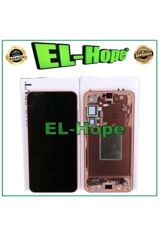 DISPLAY LCD TOUCH FRAME ORIGINALE SAMSUNG GALAXY S24 PLUS 5G SM-S926B ORANGE DISPLAY LCD TOUCH FRAME ORIGINALE SAMSUNG GALAXY S24 PLUS 5G SM-S926B ORANGE