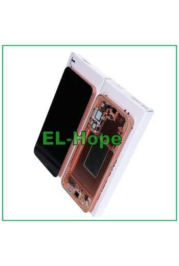 DISPLAY LCD TOUCH FRAME ORIGINALE SAMSUNG GALAXY S24 PLUS 5G SM-S926B ORANGE