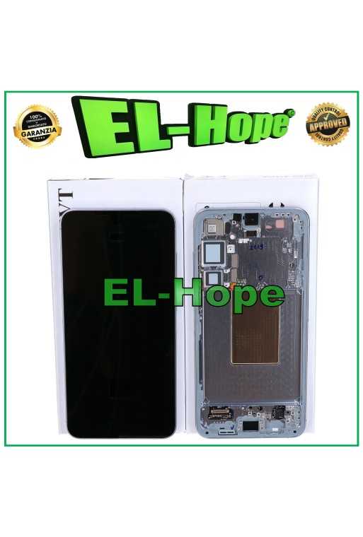 DISPLAY TOUCH FRAME ORIGINALE SAMSUNG GALAXY S24 PLUS 5G SM-S926B SAPPHIRE BLU DISPLAY TOUCH FRAME ORIGINALE SAMSUNG GALAXY S24 PLUS 5G SM-S926B SAPPHIRE BLU
