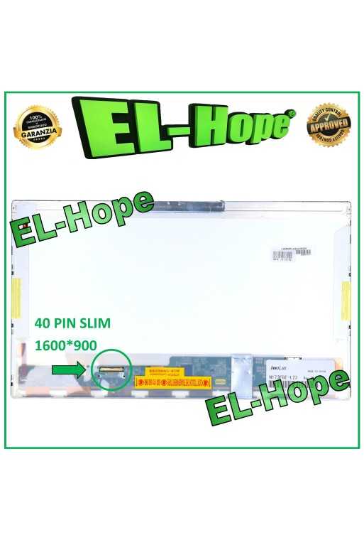 DISPLAY N173FGE-L21 LCD NOTEBOOK 17.3" 40 PIN SLIM 1600*900 SCHERMO FHD LED