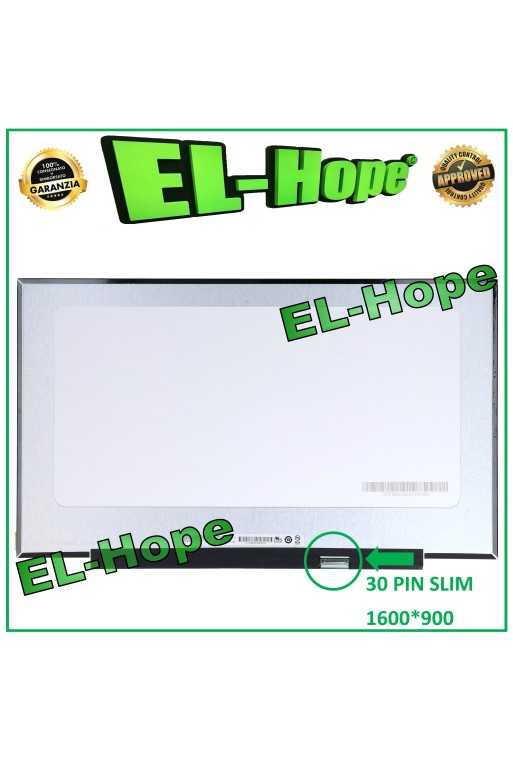 DISPLAY NT173WDM-N23 LCD NOTEBOOK 17.3" 30 PIN SLIM 1600*900 SCHERMO FHD LED