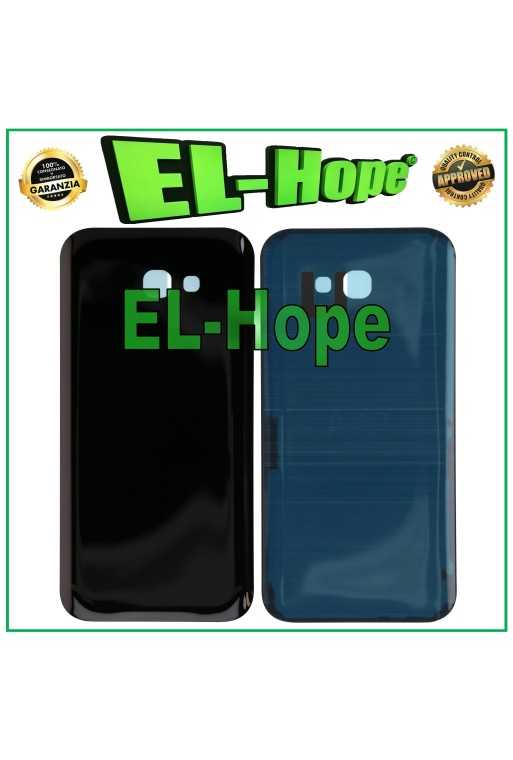SCOCCA BATTERIA PER SAMSUNG GALAXY A7 2017 SM-A720 COPERCHIO POSTERIORE NERO SCOCCA BATTERIA PER SAMSUNG GALAXY A7 2017 SM-A720 COPERCHIO POSTERIORE NERO