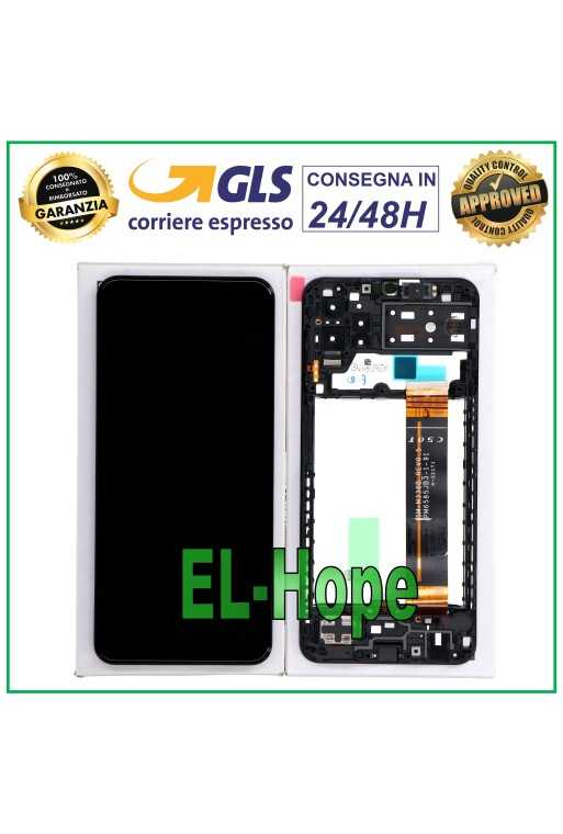 DISPLAY LCD TOUCH + FRAME ORIGINALE SAMSUNG GALAXY A13 4G 2022 SM-A137 F VETRO DISPLAY LCD TOUCH + FRAME ORIGINALE SAMSUNG GALAXY A13 4G 2022 SM-A137 F VETRO