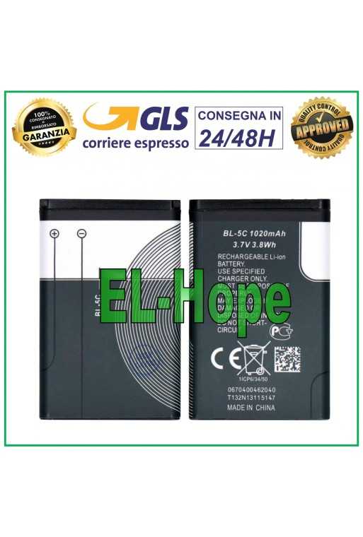 BATTERIA BL-5C PER BRONDI MAGNUM 4 / STONE FAVOLOSO W3 W13 PARI ORIGINALE BATTERIA BL-5C PER BRONDI MAGNUM 4 / STONE FAVOLOSO W3 W13 PARI ORIGINALE