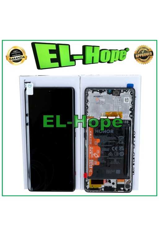 DISPLAY LCD + FRAME TOUCH ORIGINALE SERVICE HONOR MAGIC 5 LITE 5G RMO-NX1 NERO DISPLAY LCD + FRAME TOUCH ORIGINALE SERVICE HONOR MAGIC 5 LITE 5G RMO-NX1 NERO
