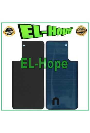 SCOCCA BATTERIA PER SAMSUNG GALAXY S21 PLUS SM-G996 COPERCHIO POSTERIORE NERO