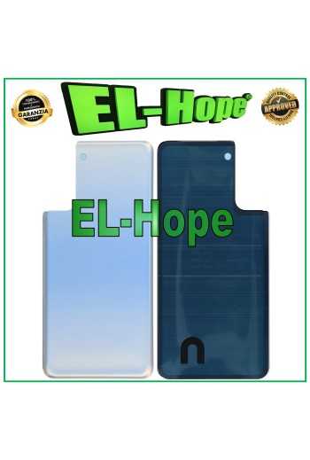 COPRI BATTERIA PER SAMSUNG GALAXY S21 PLUS SM-G996 SCOCCA CASE POSTERIORE SILVER
