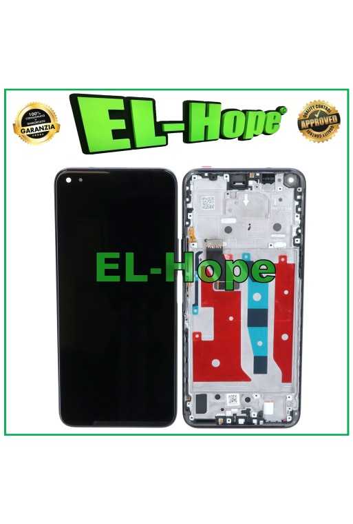 DISPLAY LCD FRAME PER HUAWEI HONOR 50 LITE NTN-LX1 L22 TOUCH SCREEN VETRO NERO DISPLAY LCD FRAME PER HUAWEI HONOR 50 LITE NTN-LX1 L22 TOUCH SCREEN VETRO NERO