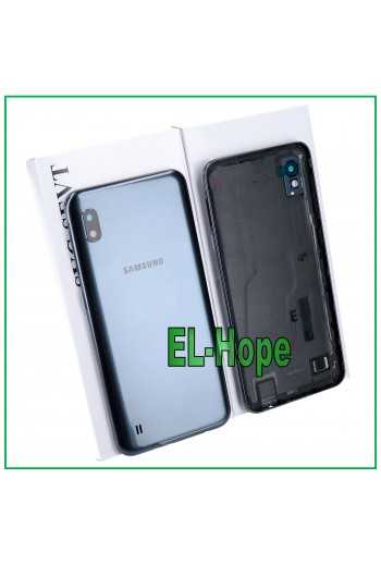 COPRI BATTERIA ORIGINALE SAMSUNG GALAXY A10 SM-A105 COPERCHIO POSTERIORE NERO