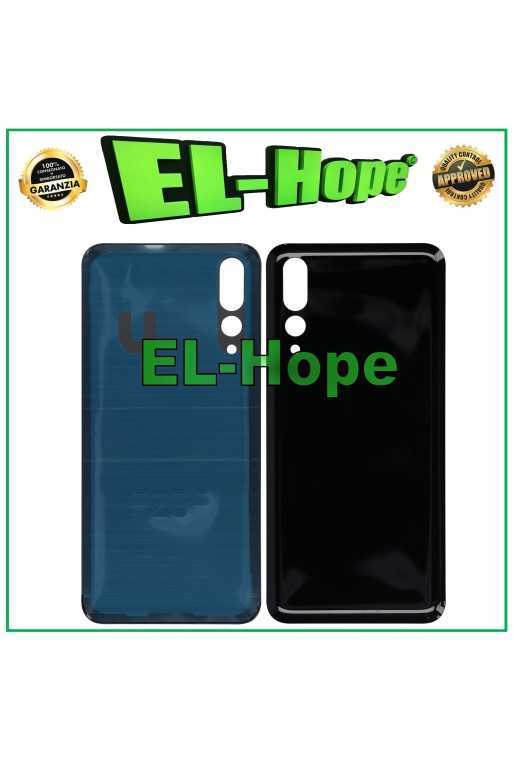 COPRI BATTERIA PER HUAWEI P20 PRO SCOCCA COPERCHIO BACK CASE POSTERIORE NERO COPRI BATTERIA PER HUAWEI P20 PRO SCOCCA COPERCHIO BACK CASE POSTERIORE NERO