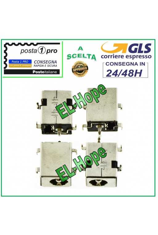 CONNETTORE ALIMENTAZIONE PJ032C PJ033 ASUS JACK DC POWER X53 X53S X52F X52J X54C CONNETTORE ALIMENTAZIONE PJ032C PJ033 ASUS JACK DC POWER X53 X53S X52F X52J X54C