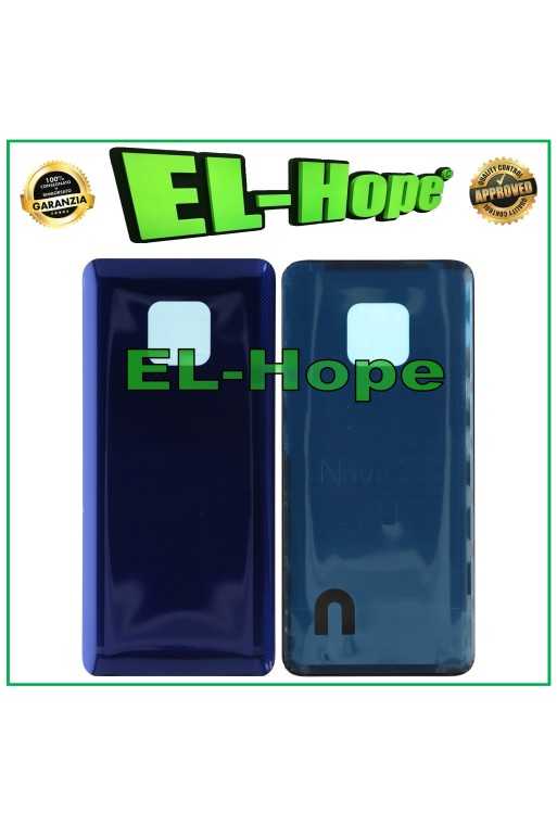 COPRI BATTERIA PER HUAWEI MATE 20 PRO SCOCCA COPERCHIO CASE POSTERIORE BLU COPRI BATTERIA PER HUAWEI MATE 20 PRO SCOCCA COPERCHIO CASE POSTERIORE BLU