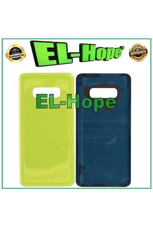 COPRI BATTERIA PER SAMSUNG GALAXY S10E SM-G970F SCOCCA CASE POSTERIORE GIALLO COPRI BATTERIA PER SAMSUNG GALAXY S10E SM-G970F SCOCCA CASE POSTERIORE GIALLO