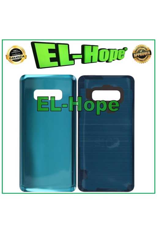 SCOCCA BATTERIA PER SAMSUNG GALAXY S10E SM-G970F COPERCHIO POSTERIORE VERDE SCOCCA BATTERIA PER SAMSUNG GALAXY S10E SM-G970F COPERCHIO POSTERIORE VERDE