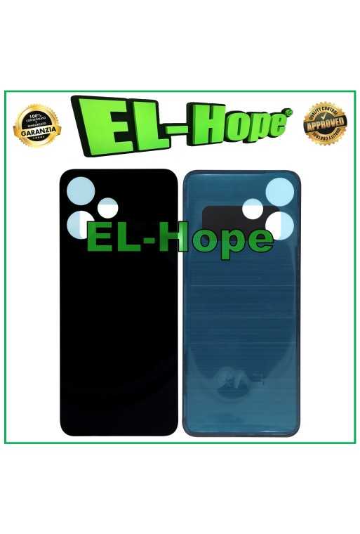 SCOCCA COPRI BATTERIA PER XIAOMI REDMI 12 5G COPERCHIO CASE POSTERIORE NERO SCOCCA COPRI BATTERIA PER XIAOMI REDMI 12 5G COPERCHIO CASE POSTERIORE NERO