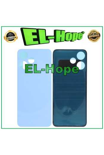 SCOCCA COPRI BATTERIA PER XIAOMI REDMI 12 5G COPERCHIO CASE POSTERIORE BLU