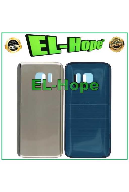 SCOCCA BATTERIA PER SAMSUNG GALAXY S7 SM-G930 VETRO COPERCHIO POSTERIORE ORO