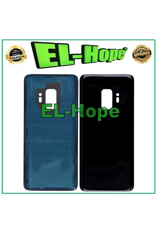 COPRI BATTERIA PER SAMSUNG GALAXY S9 SM-G960 VETRO SCOCCA CASE POSTERIORE NERO COPRI BATTERIA PER SAMSUNG GALAXY S9 SM-G960 VETRO SCOCCA CASE POSTERIORE NERO