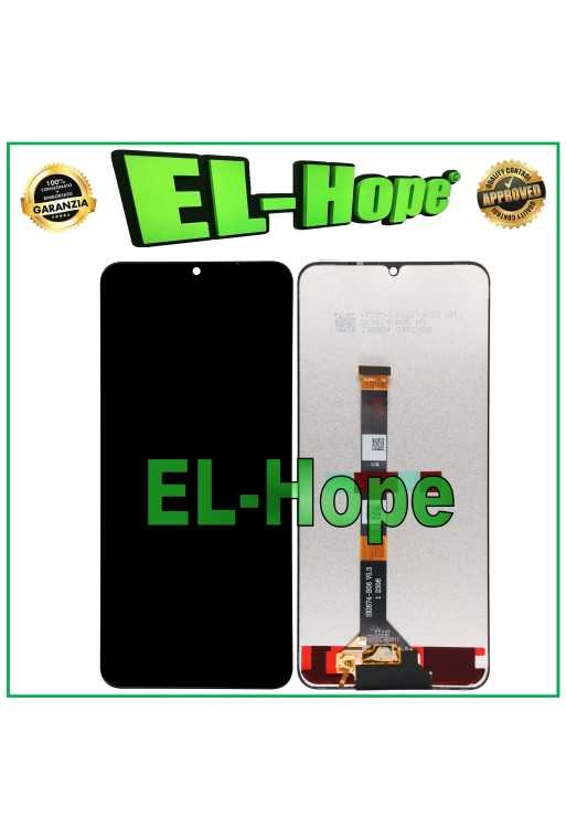 DISPLAY LCD PER OPPO REALME NOTE 60 / 60x TOUCH SCREEN VETRO SCHERMO NERO