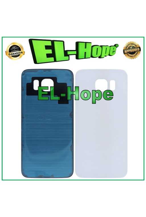 SCOCCA BATTERIA PER SAMSUNG GALAXY S6 SM-G920 CASE COPERCHIO POSTERIORE BIANCO SCOCCA BATTERIA PER SAMSUNG GALAXY S6 SM-G920 CASE COPERCHIO POSTERIORE BIANCO