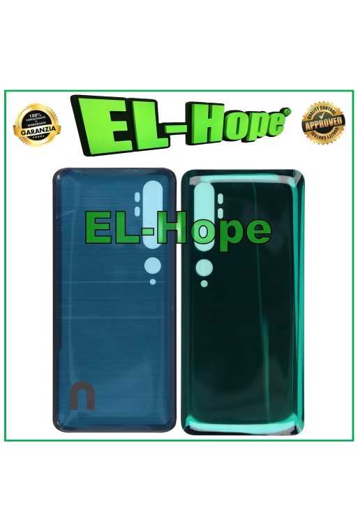 COPRI BATTERIA PER XIAOMI MI NOTE 10 PRO M1910F4S SCOCCA CASE POSTERIORE VERDE
