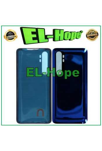 COPRI BATTERIA PER XIAOMI MI NOTE 10 LITE M2002F4LG SCOCCA CASE POSTERIORE BLU