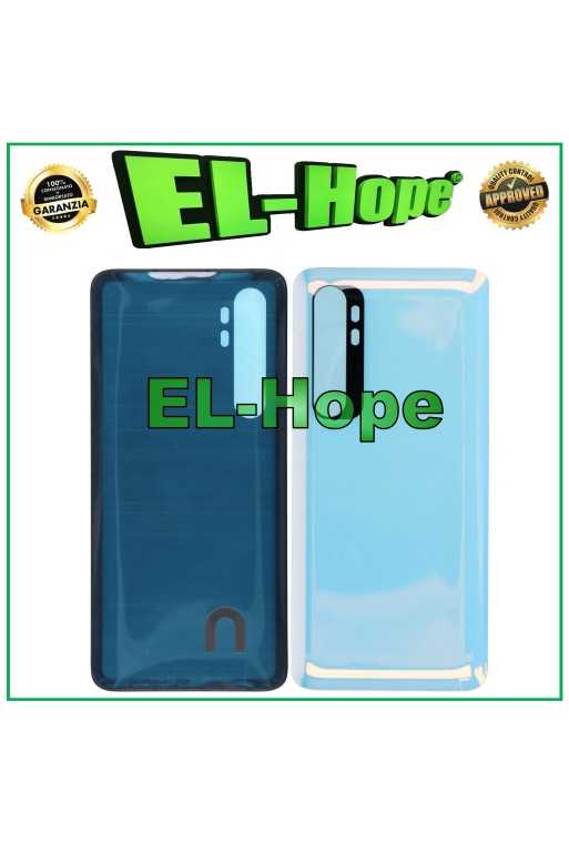 COPERCHIO BATTERIA PER XIAOMI MI NOTE 10 LITE M2002F4LG CASE POSTERIORE BIANCO