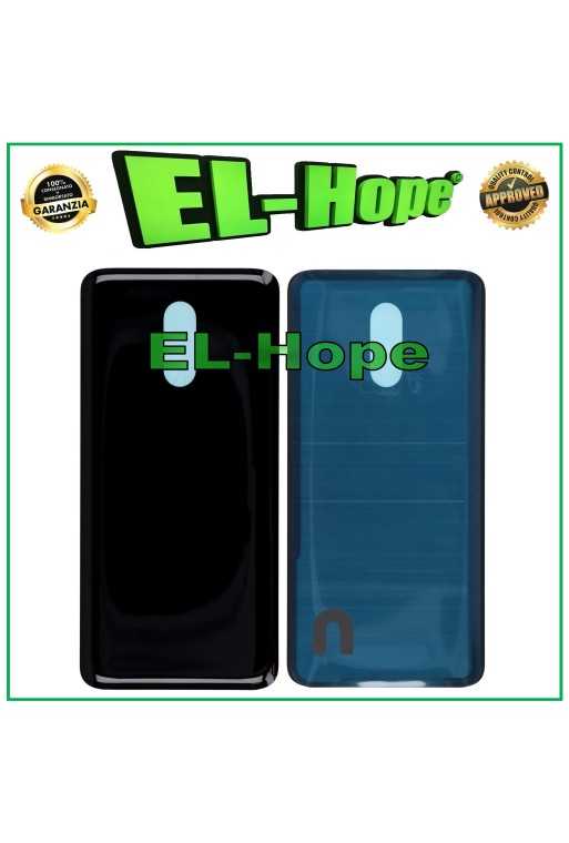COPRI BATTERIA PER ONEPLUS 7 SCOCCA COPERCHIO BACK CASE POSTERIORE NERO COPRI BATTERIA PER ONEPLUS 7 SCOCCA COPERCHIO BACK CASE POSTERIORE NERO
