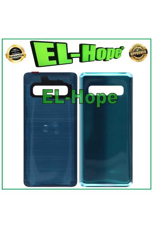 COPRI BATTERIA PER SAMSUNG GALAXY S10 SM-G973F SCOCCA CASE POSTERIORE VERDE COPRI BATTERIA PER SAMSUNG GALAXY S10 SM-G973F SCOCCA CASE POSTERIORE VERDE