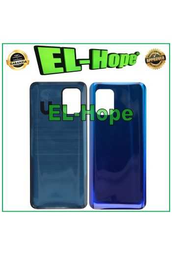SCOCCA COPRI BATTERIA PER XIAOMI MI 10 LITE BACK CASE COPERCHIO POSTERIORE BLU