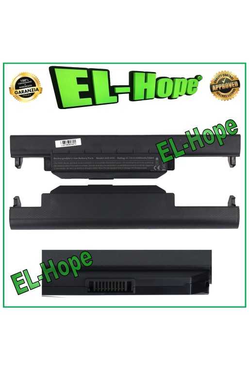 BATTERIA PER PC NOTEBOOK ASUS A32-K55X A33K55 5200 mAh 11.1V NERA PARI ORIGINALE BATTERIA PER PC NOTEBOOK ASUS A32-K55X A33K55 5200 mAh 11.1V NERA PARI ORIGINALE