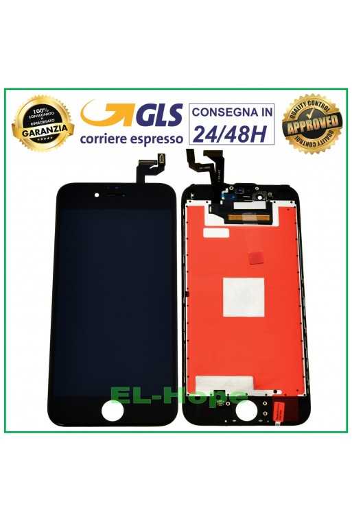 DISPLAY LCD RETINA PER APPLE IPHONE 6S TOUCH SCREEN FRAME VETRO NERO TIANMA DISPLAY LCD RETINA PER APPLE IPHONE 6S TOUCH SCREEN FRAME VETRO NERO TIANMA