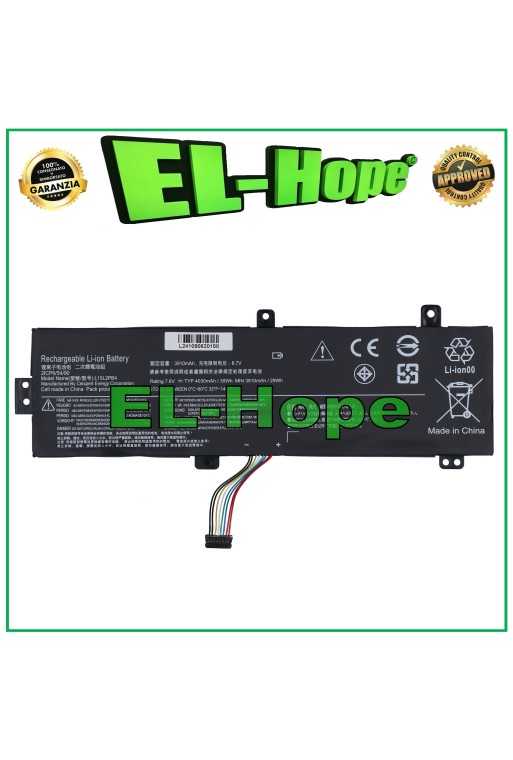 BATTERIA PER PC NOTEBOOK LENOVO L15L2P 4030 mAh 7.6 V 30 Wh NERA PARI ORIGINALE BATTERIA PER PC NOTEBOOK LENOVO L15L2P 4030 mAh 7.6 V 30 Wh NERA PARI ORIGINALE