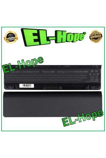 BATTERIA PER PC NOTEBOOK TOSHIBA L800 PABAS260 5200mAh 11.1V NERA PARI ORIGINALE
