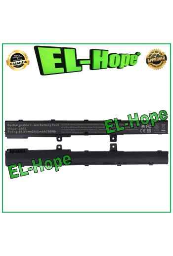 BATTERIA PER PC NOTEBOOK ASUS P551C P551CA R411C R411CA X451C X451CA8 2600 mAh