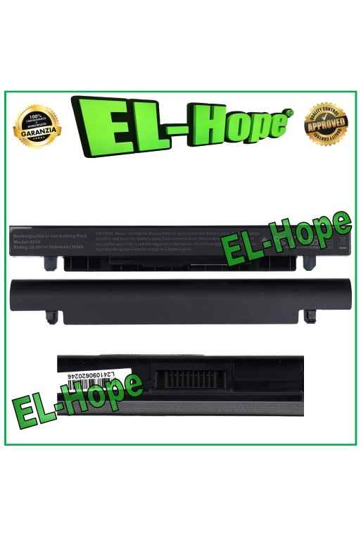 BATTERIA PER PC NOTEBOOK ASUS X552LD 2600 mAh 14.8V / 38Wh NERA PARI ORIGINALE BATTERIA PER PC NOTEBOOK ASUS X552LD 2600 mAh 14.8V / 38Wh NERA PARI ORIGINALE