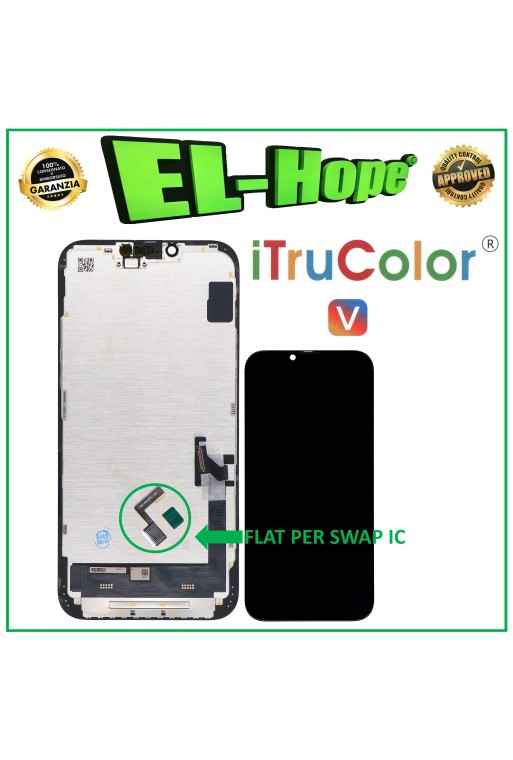DISPLAY LCD iTruColor HD INCELL PER APPLE IPHONE 14 PLUS TOUCH SCREEN SCHERMO