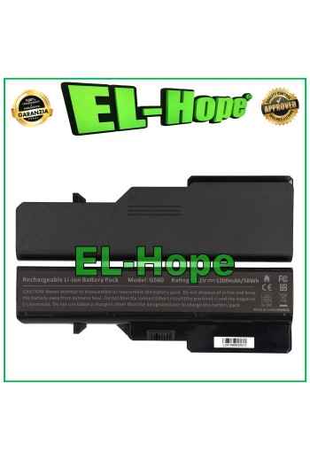 BATTERIA PER NOTEBOOK LENOVO IDEAPAD SERIE Z370 5200 mAh NERA PARI ORIGINALE