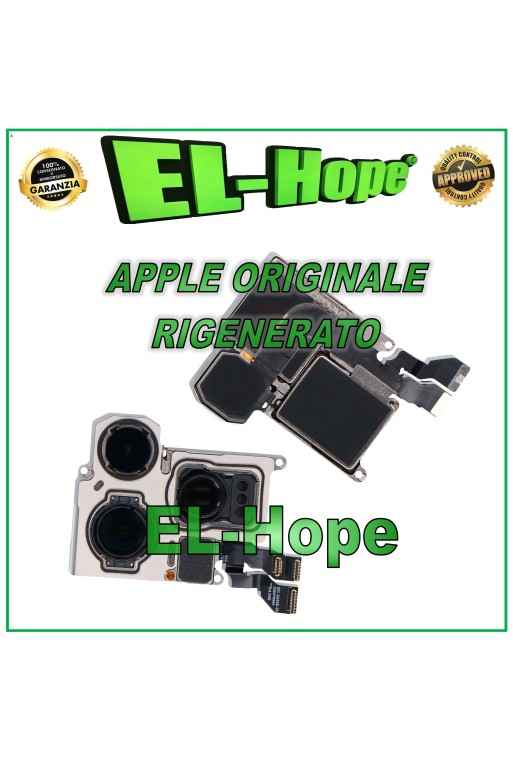 FOTOCAMERA POSTERIORE RIGENERATA ORIGINALE APPLE IPHONE 15 PRO MAX BACK CAMERA FOTOCAMERA POSTERIORE RIGENERATA ORIGINALE APPLE IPHONE 15 PRO MAX BACK CAMERA